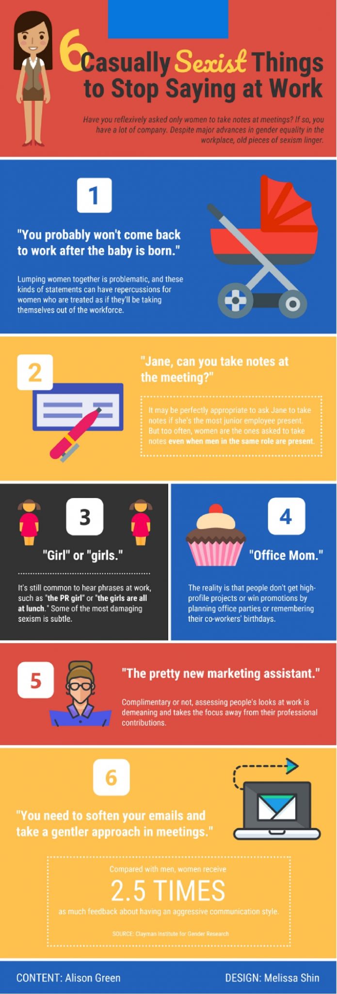 Today's Infographic: 6 Things to Stop Saying at Work - League of Women ...